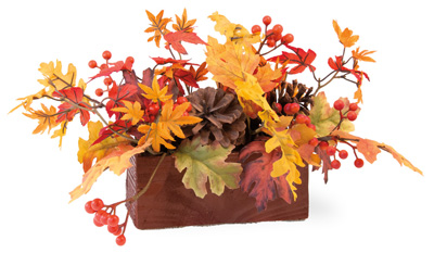 Maple Leaves Tablescape