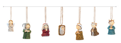 Sweater Children Nativity Set