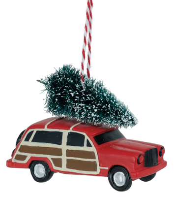 Woody Wagon Tree Ornament