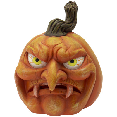Lucifer Fanged Pumpkin Face