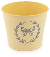 Yellow Butterfly Bucket