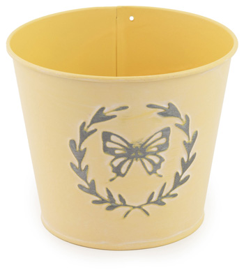 Yellow Butterfly Bucket