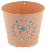 Coral Butterfly Bucket