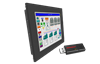 EZPanel PC + HMI Starter Kit - EZPCW10-T12C-64GB-HMI-SK