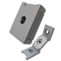 Credo 3-in-1 Cigar Punch Cutter, Silver - Square | Credo Humidifiers.com