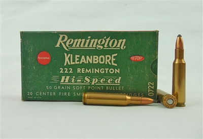 REMINGTON KLEANBORE 222 REMINGTON