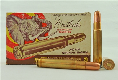 WEATHERBY .460 W.M. WEATHERBY MAGNUM