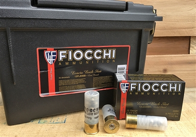 FIOCCHI EXACTA 12GA 00 BUCKSHOT