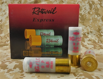 ROTTWEIL EXPRESS 12GA BUCKSHOT SG/LG