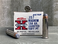 WESTERN SUPER X 357 MAGNUM 158gr JSP 50rd BOX