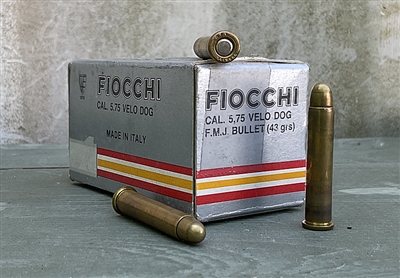 FIOCCHI 5.75mm VELO-DOG 43gr FMJ 28rd PARTIAL BOX