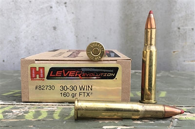 HORNADY 30-30 WIN 160gr FTX 20rd BOX