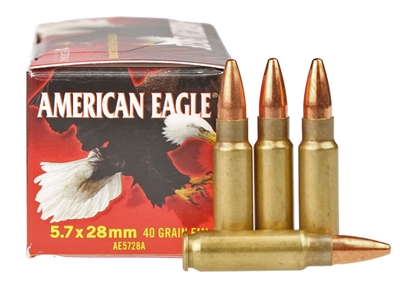 FEDERAL 5.7x28mm AMERICAN EAGLE FMJ