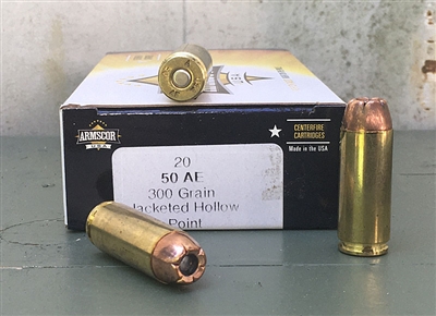 ARMSCOR 50 AE 300gr JHP 20rd BOX