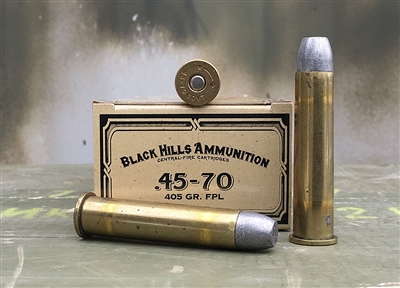 BLACK HILLS 45-70 GOV'T 405gr FPL 20rd BOX