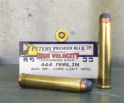 REMINGTON PETERS Premier Blue 444 MARLIN 240gr CORE-LOKT SPECIAL 20rd BOX