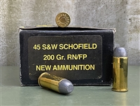 P.C.I. 45 S&W SCHOFIELD 200gr RNFP LEAD 50rd BOX