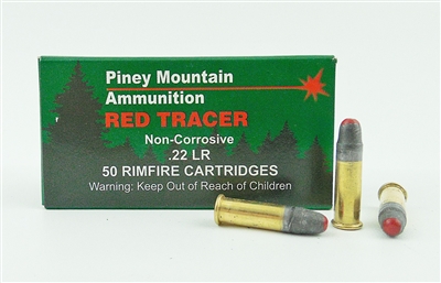 PINEY MOUNTAIN 22 LR 40gr RED TRACER