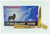 PPU 7mm MAUSER (7X57mm) 158gr GROM SP 20rd BOX