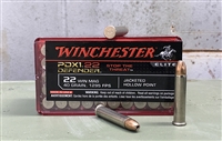 WINCHESTER 22 MAG 40gr JHP PDX1 DEFENDER 50rd BOX