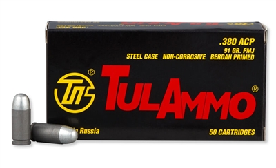 TULAMMO 380 ACP FMJ