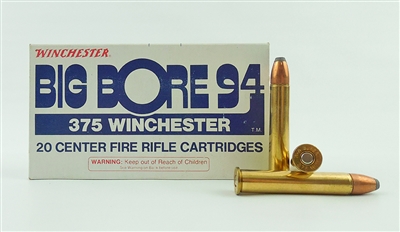 WINCHESTER 375 WIN 250gr POWER POINT 1970s production