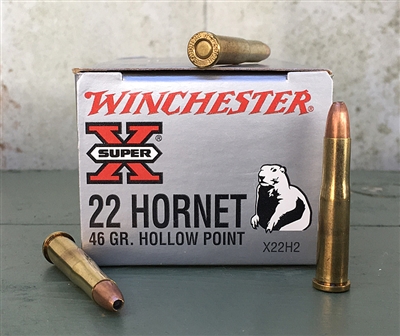 WINCHESTER 22 HORNET 46gr JHP 50rd BOX