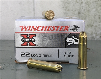 WINCHESTER 22LR NO. 12 SHOT CRIMPED 50rd BOX