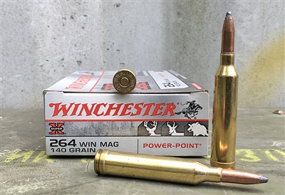 WINCHESTER 264 WIN MAG 140gr POWER POINT 20rd BOX