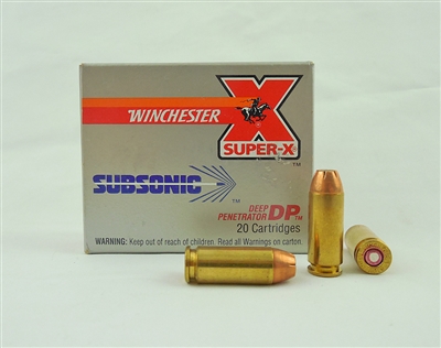 WINCHESTER 10mm SUBSONIC JHP