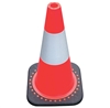 SAS Safety 28" Orange/Reflective Traffic Cone