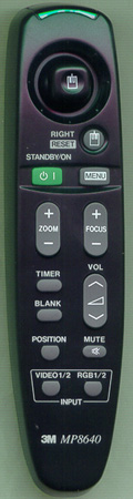 3M 78-8118-3364-5 Genuine  OEM original Remote