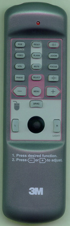 3M 78-6969-3395-9 Genuine OEM original Remote