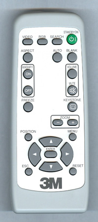 3M 78-8118-9628-7 Genuine OEM original Remote