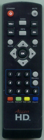 ACCESS RCD001 Genuine  OEM original Remote