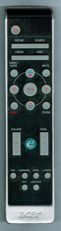 ACER XD1170D Genuine  OEM original Remote