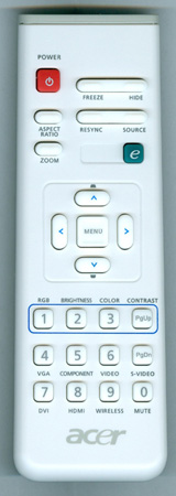 ACER H7531H Genuine OEM original Remote