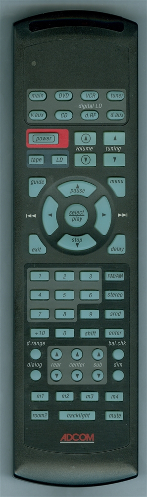 ADCOM GTP740 Refurbished Genuine OEM Original Remote