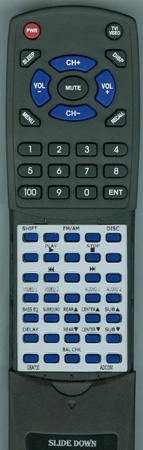 ADCOM GSA700 GSA700RC replacement Redi Remote