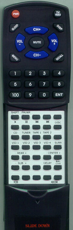 ADCOM RC55 replacement Redi Remote