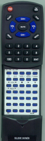 ADCOM RC8 GFB800 replacement Redi Remote