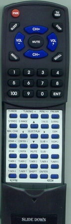 ADCOM RCTP750 RCTP750 replacement Redi Remote