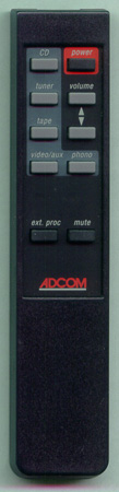 ADCOM GFP-710RC Genuine OEM original Remote