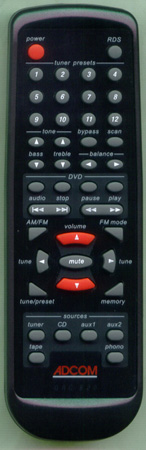 ADCOM GRC-820 Genuine OEM original Remote