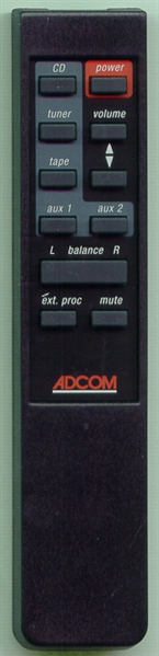 ADCOM RC750 GFP-750RC Genuine OEM original Remote