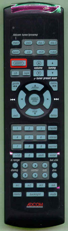 ADCOM GTP740 Genuine OEM original Remote