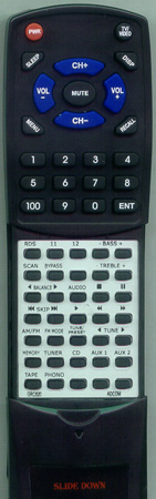 ADCOM GRC-820 replacement Redi Remote