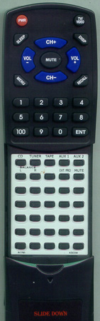 ADCOM RC750 GFP750RC replacement Redi Remote