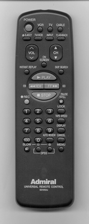 ADMIRAL 63329622 Genuine  OEM original Remote