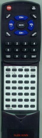 ADMIRAL 076R074260 replacement Redi Remote